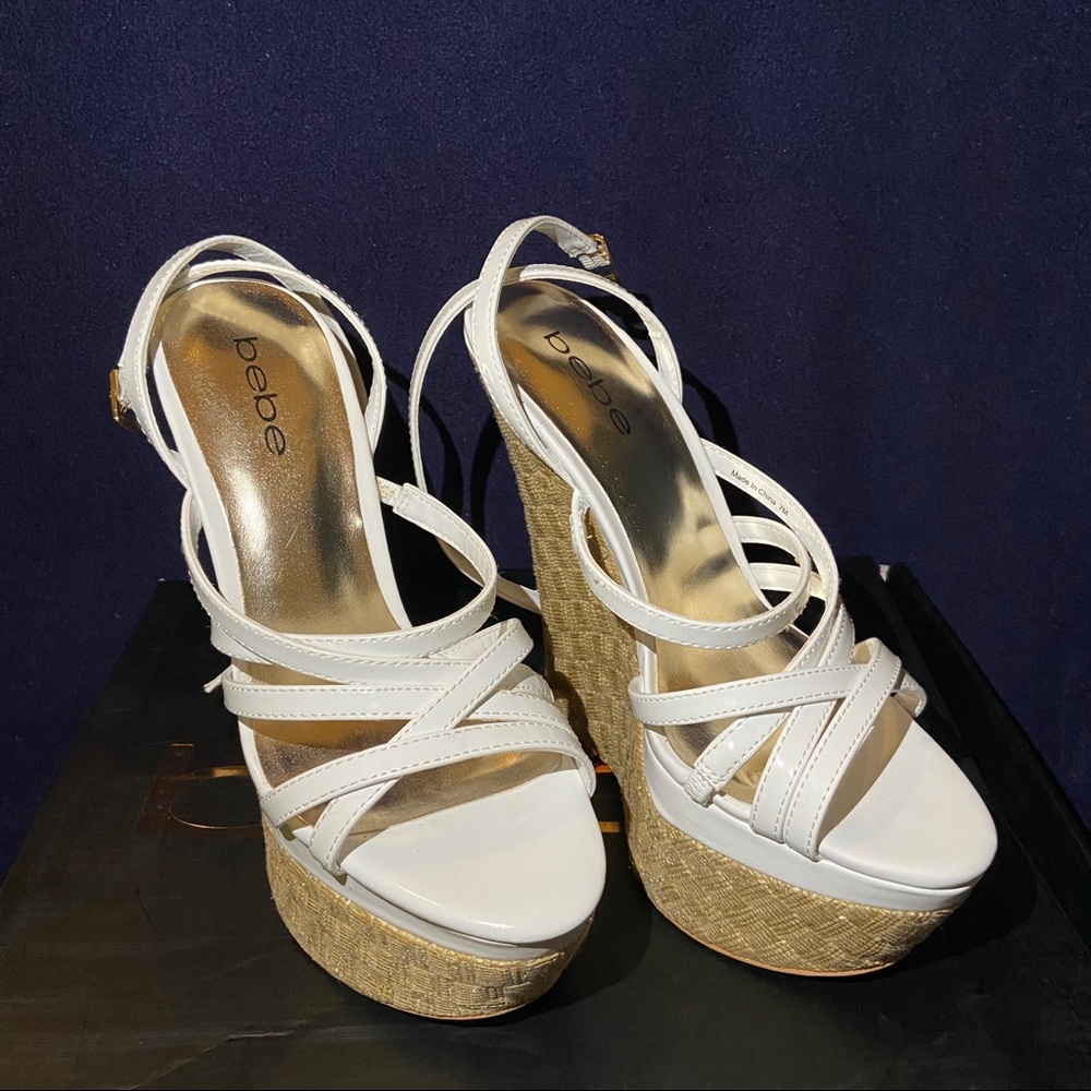 Bebe Nori Platform Wedge